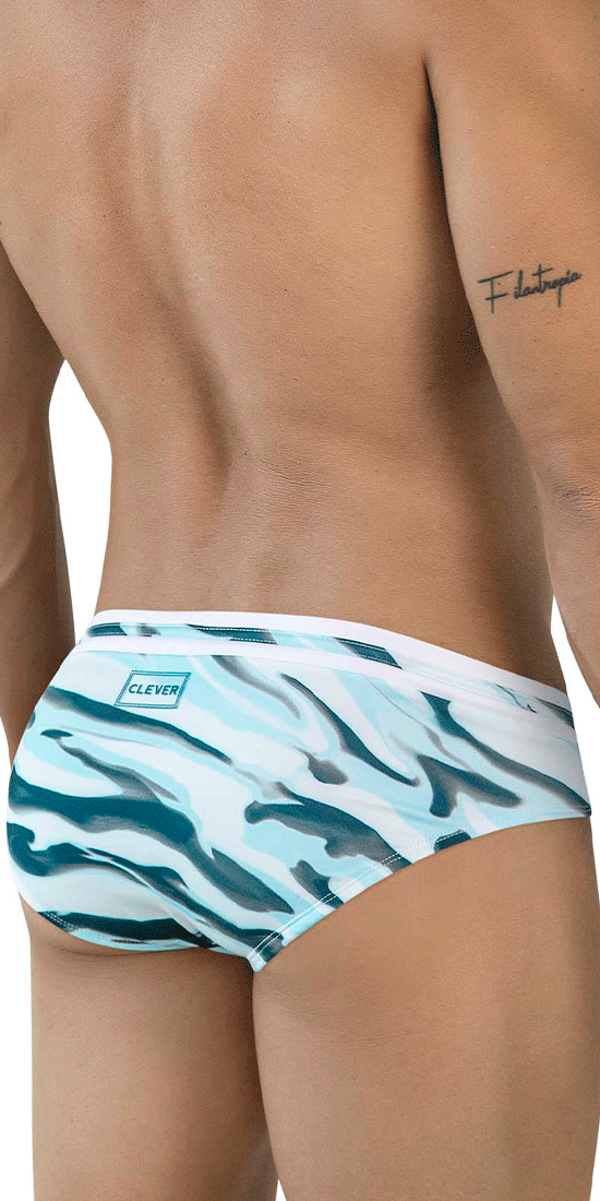 Clever 2067 Baru Swim Briefs Blue