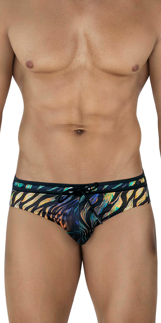Clever 2068 Tumaco Swim Briefs Black