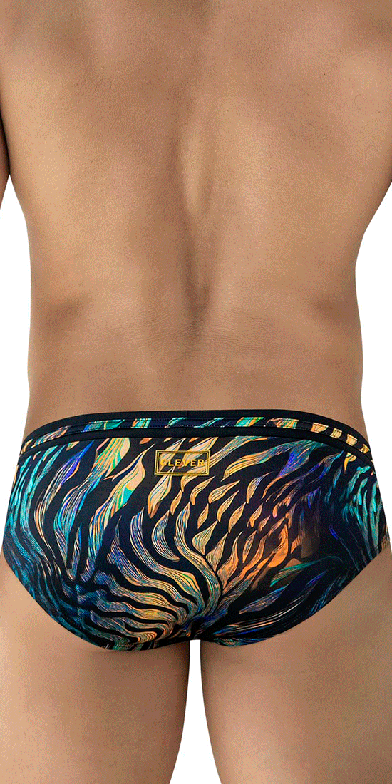 Clever 2068 Tumaco Swim Briefs Black
