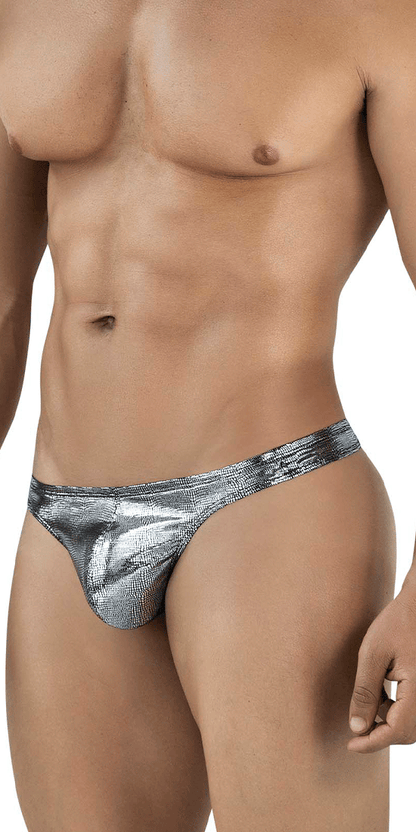 Clever 2072 Sparkles Thongs Black