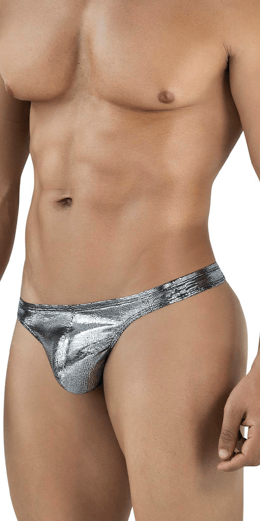 Clever 2072 Sparkles Thongs Black