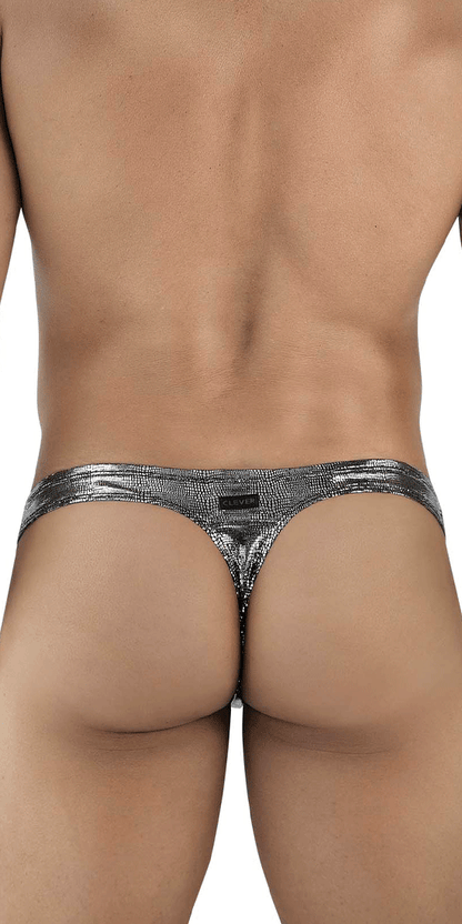 Clever 2072 Sparkles Thongs Black