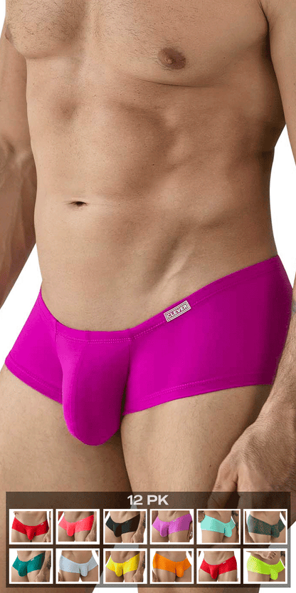 Clever 229956 12pk Australian Latin Trunks Multi-colored