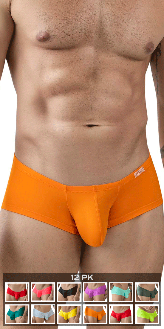 Clever 229956 12pk Australian Latin Trunks Multi-colored