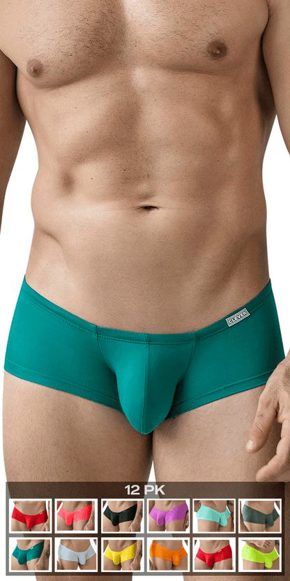 Clever 229956 12pk Australian Latin Trunks Multi-colored