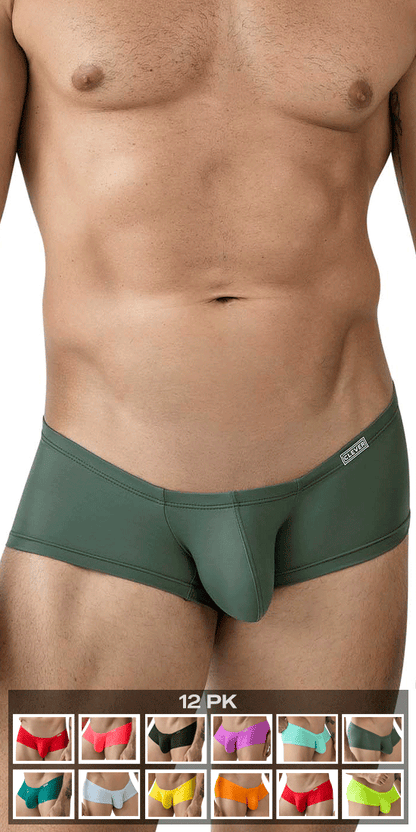 Clever 229956 12pk Australian Latin Trunks Multi-colored