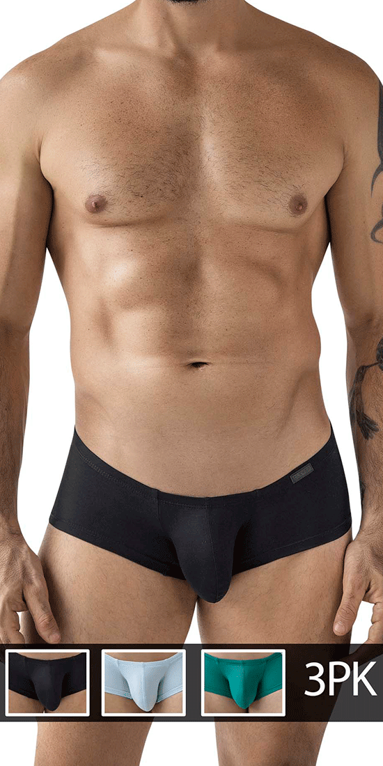 Clever 229960 3pk Australian Latin Trunks Multi-colored