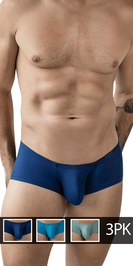 Clever 229962 3pk Australian Latin Trunks Multi-colored