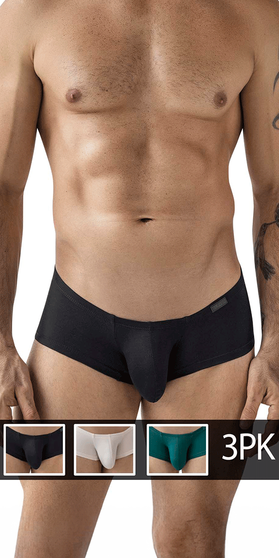 Clever 229963 3pk Australian Latin Trunks Multi-colored