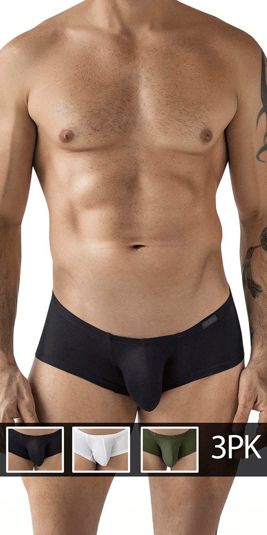 Clever 229964 3pk Australian Latin Trunks Multi-colored