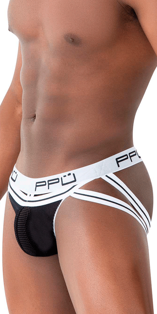 Ppu 2305 Mesh Jockstrap White