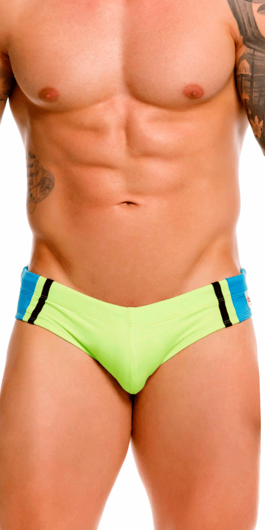Jor 2384 Wind Swim Briefs Green