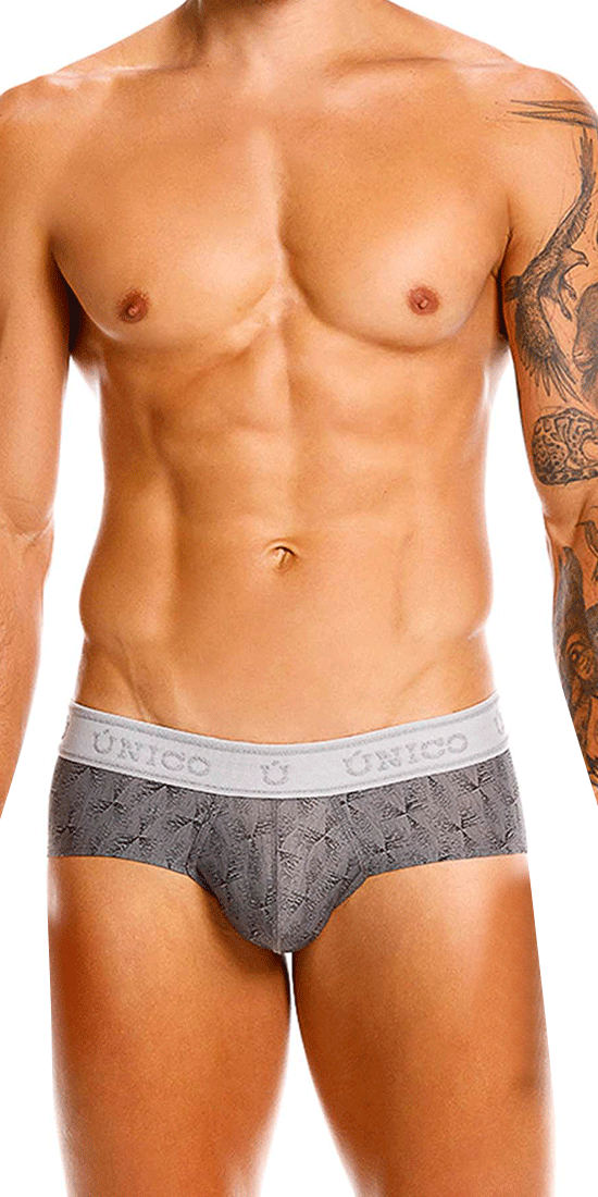 Unico 25050101103 Chisell Briefs 59-gray