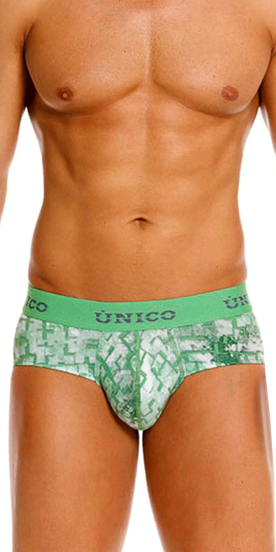 Unico 26020101102 Piramide Briefs 43-green