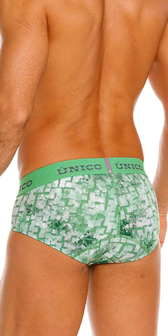 Unico 26020101102 Piramide Briefs 43-green