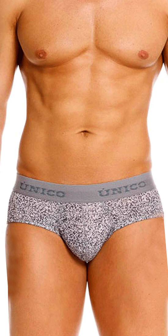 Unico 26020101114 Suede Briefs 59-gray