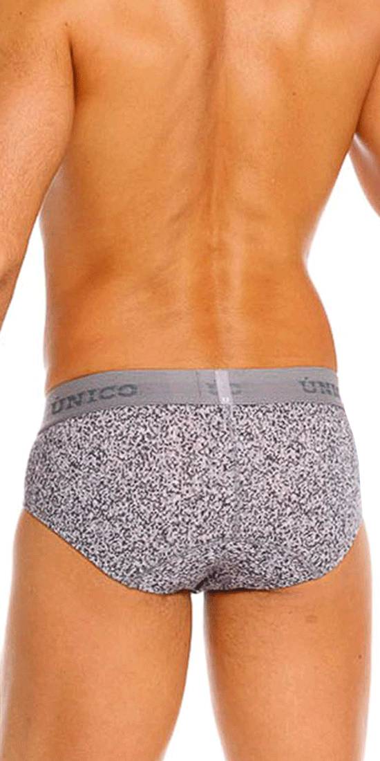 Unico 26020101114 Suede Briefs 59-gray