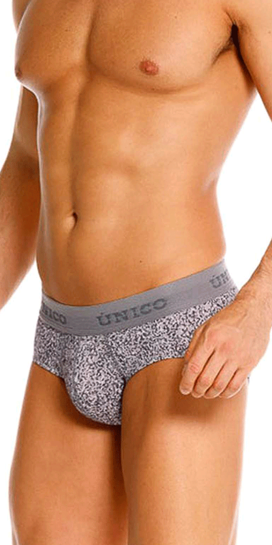Unico 26020101114 Suede Briefs 59-gray