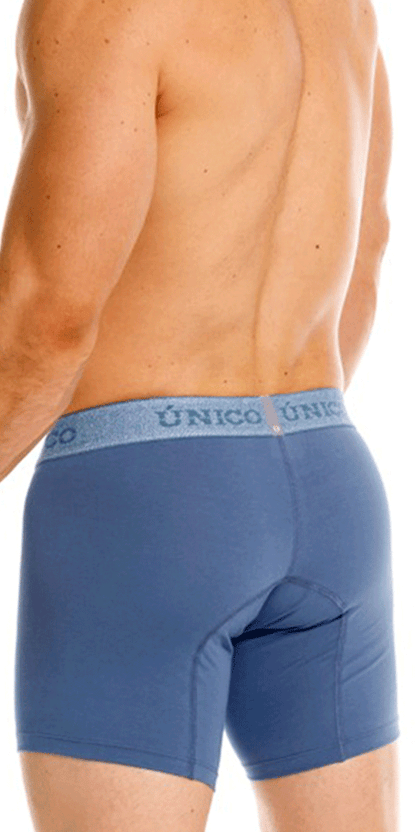 Unico 26040100217 Classic Boxer Briefs In Teal