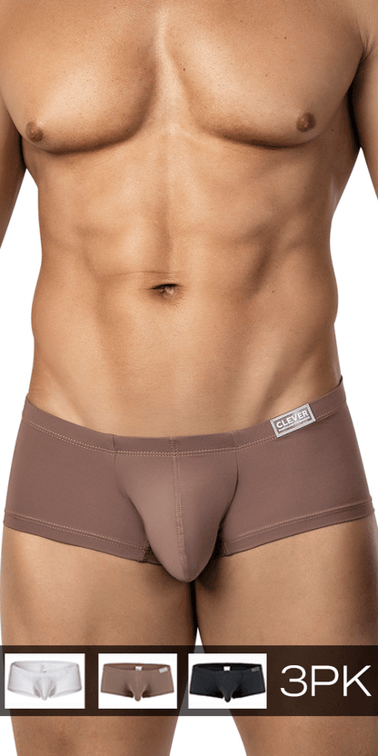 Clever 26068 3pk Australian Latin Trunks Multi-colored