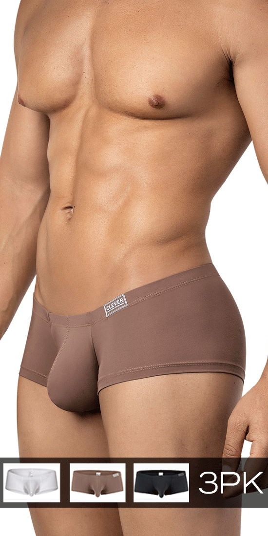 Clever 26068 3pk Australian Latin Trunks Multi-colored