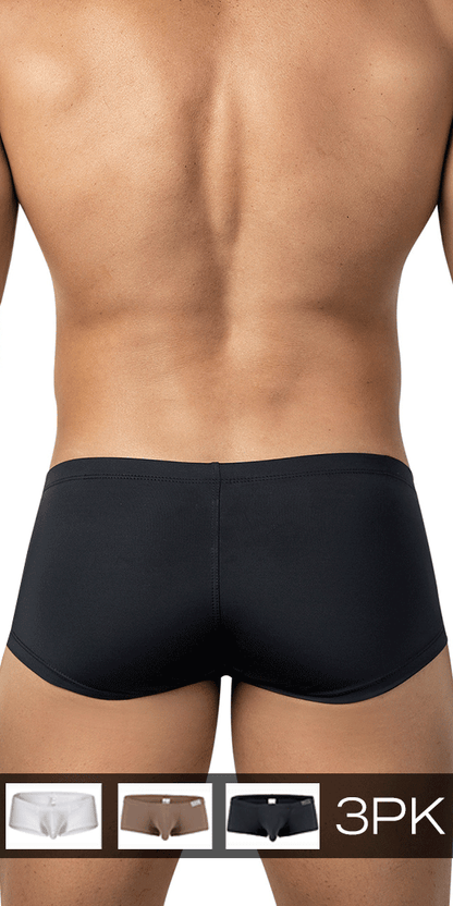 Clever 26068 3pk Australian Latin Trunks Multi-colored