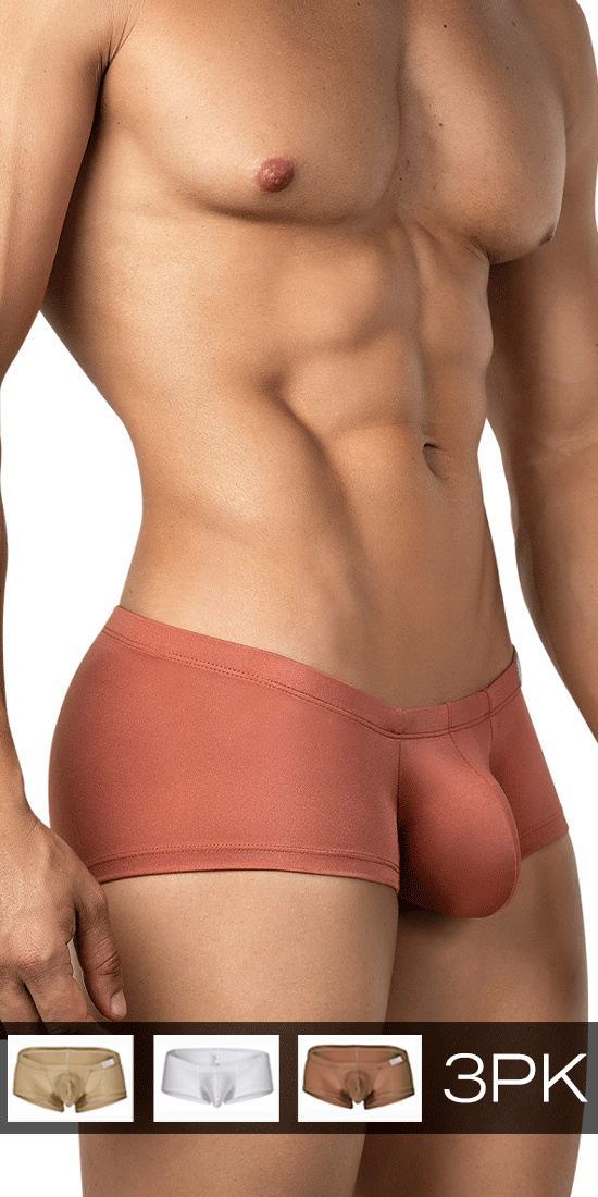 Clever 26069 3pk Australian Latin Trunks Multi-colored