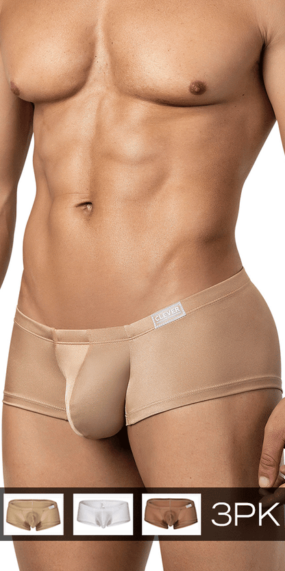 Clever 26069 3pk Australian Latin Trunks Multi-colored