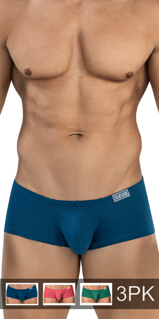 Clever 26225 3pk Australian Latin Trunks Multi-colored