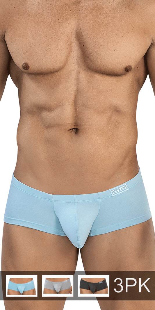 Clever 26226 3pk Australian Latin Trunks Multi-colored