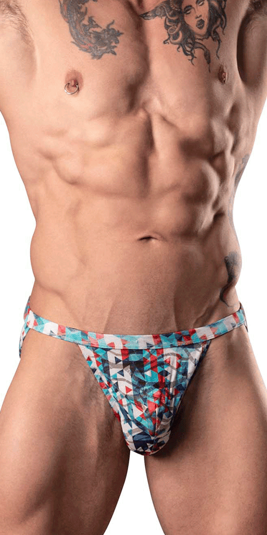 Male Power 331-293 Your Lace Or Mine Jock Red-white-blue