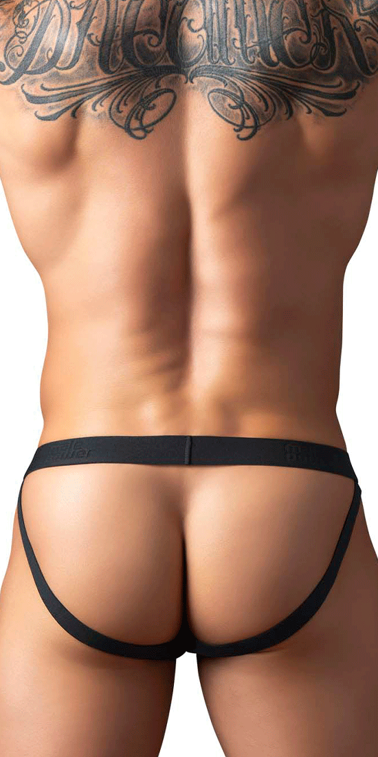 Male Power 348-304 Open Ended Jock Black