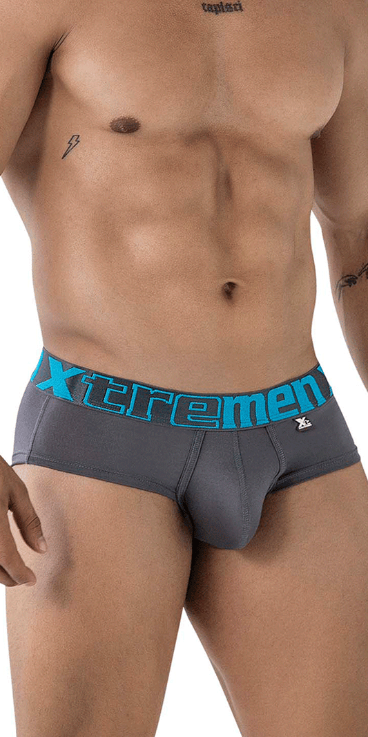 Xtremen 41316 Microfiber Briefs Gray