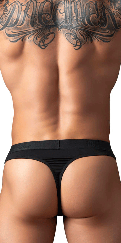 Male Power 417-304 Open Ended Thong Black
