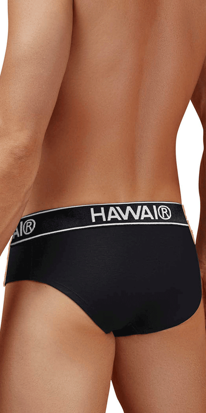 Hawair 41962 Cotton Blend Briefs Black-01