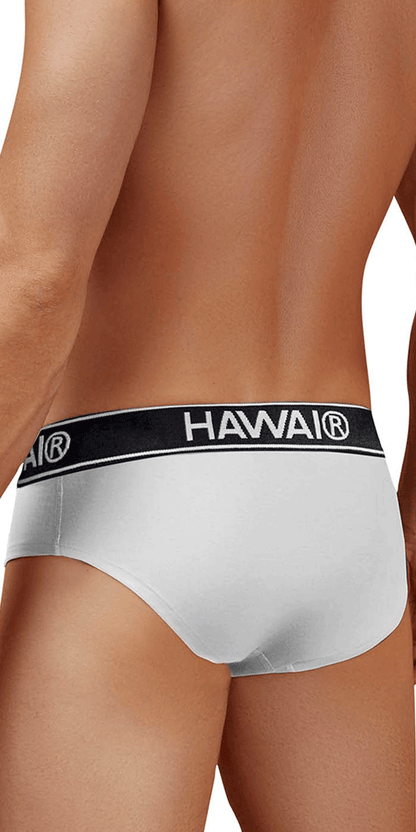 Hawair 41962 Cotton Blend Briefs White-01