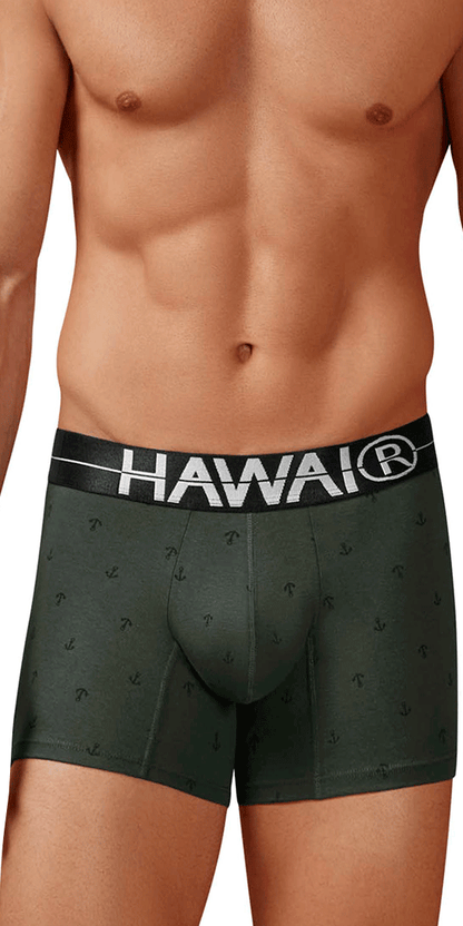 Hawair 42521 Cotton Blend Trunks Military Green