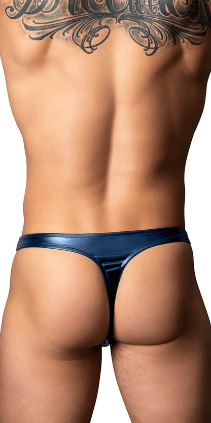 Male Power 442-301 Liquid Onyx 2.0 Bong Thong Blue