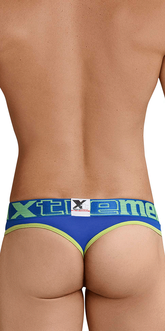 Xtremen 91031-3 3pk Piping Thongs Coral-white-blue