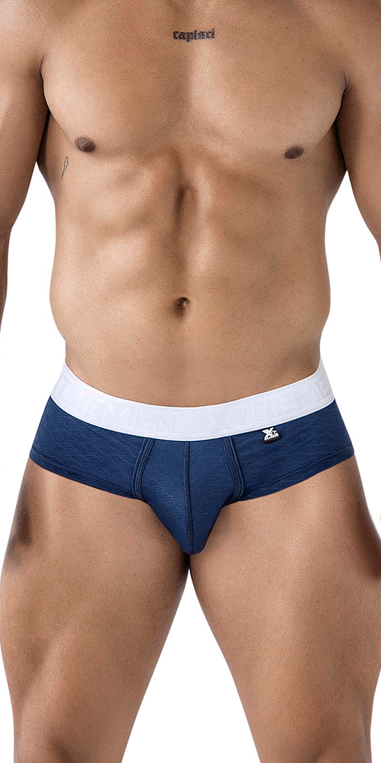 Slip microfibre Xtremen 91242 bleu foncé