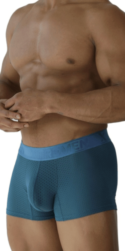 Xtremen 91251 Xtremen Micro-perforated Boxer Briefs Petrol