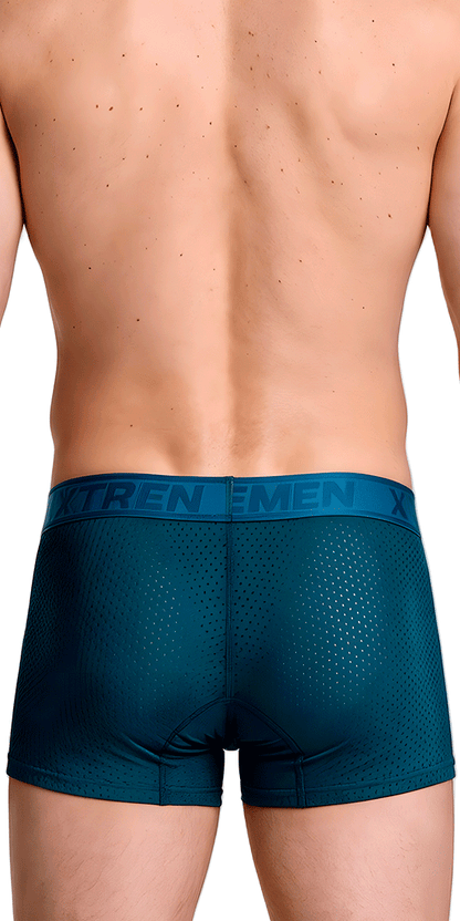 Xtremen 91251 Xtremen Micro-perforated Boxer Briefs Petrol