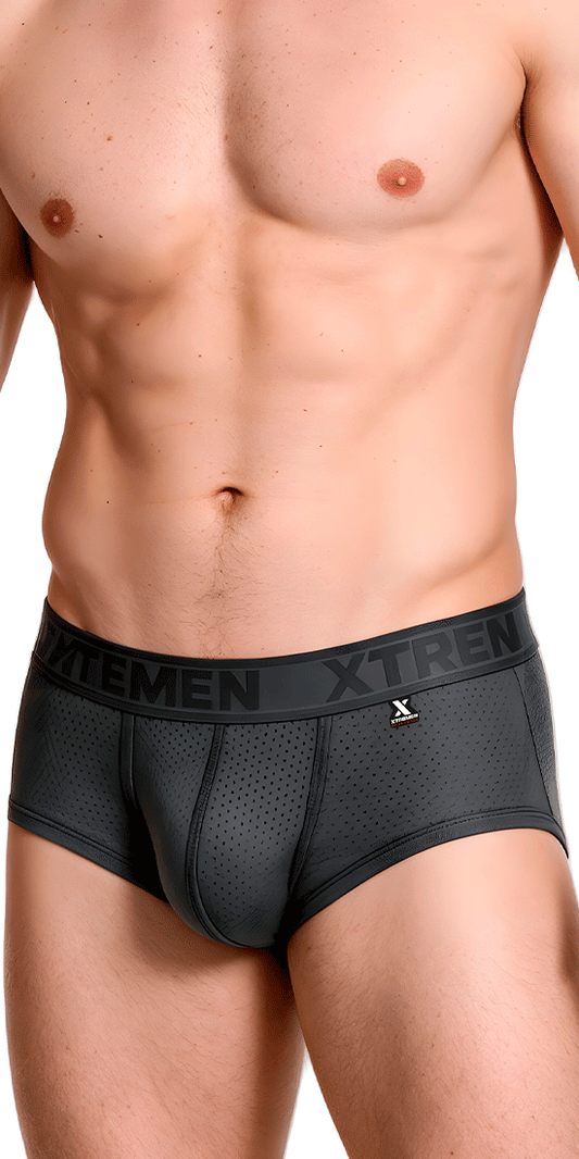 Xtremen 91252 Xtremen Signature Breathable Trunks Gray