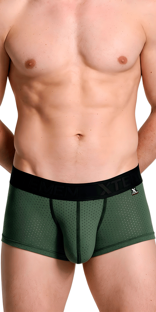 Xtremen 91252 Xtremen Signature Breathable Trunks Military Green