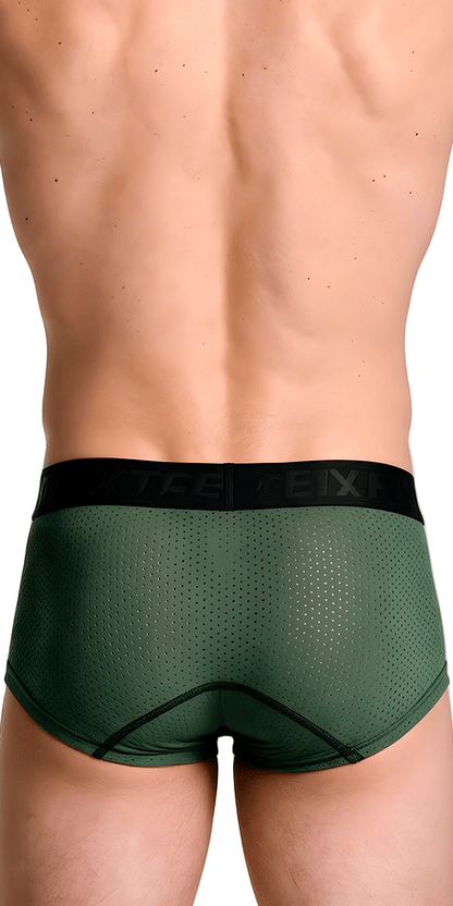 Xtremen 91252 Xtremen Signature Breathable Trunks Military Green