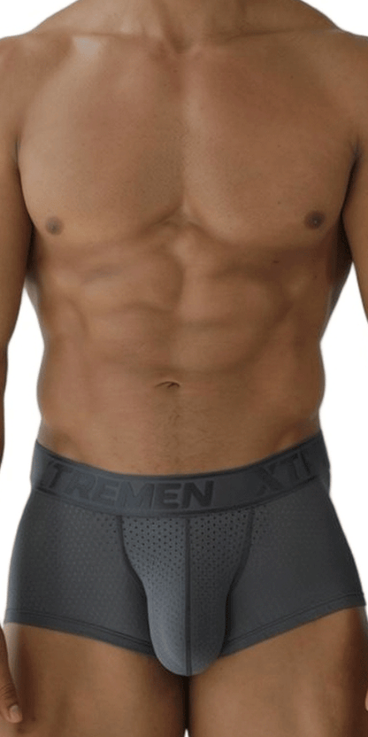 Xtremen 91252 Xtremen Signature Breathable Trunks Gray
