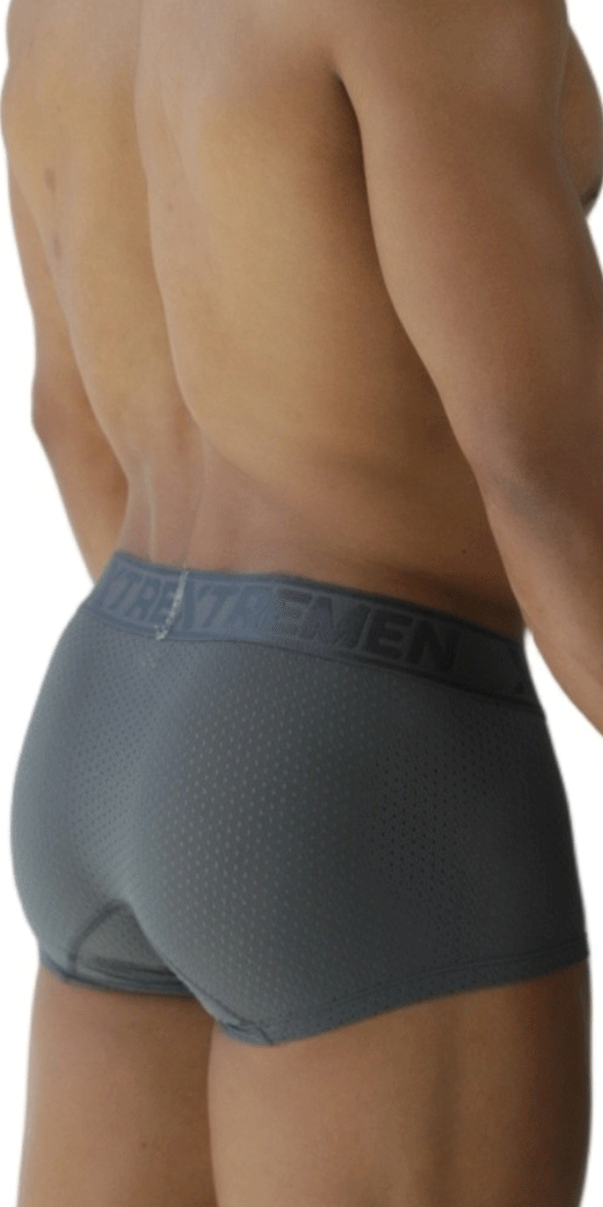Xtremen 91252 Xtremen Signature Breathable Trunks Gray