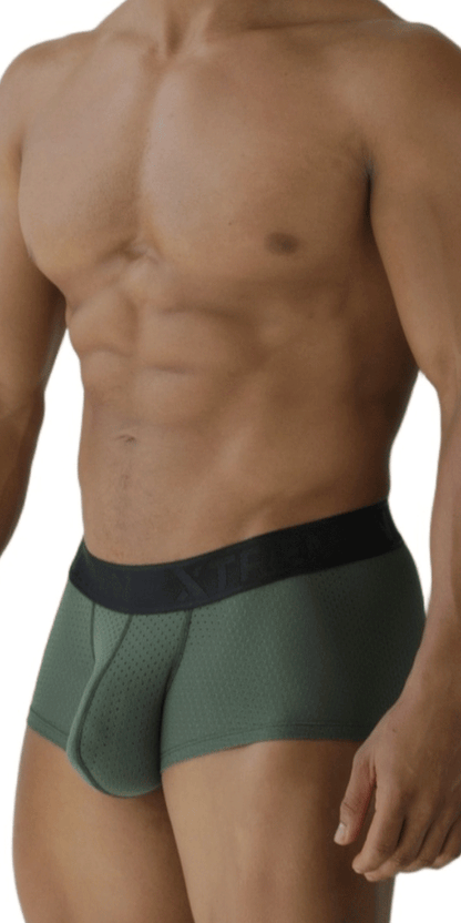 Xtremen 91252 Xtremen Signature Breathable Trunks Military Green