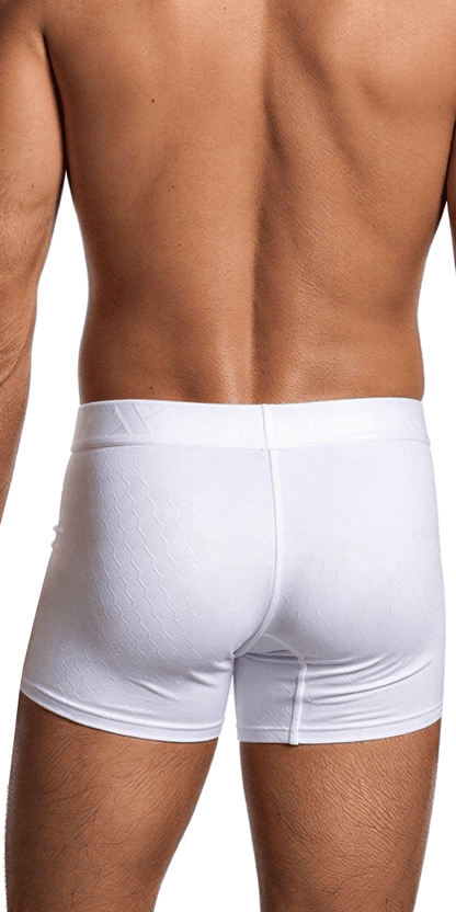 Xtremen 91256 Microfiber Boxer Briefs White