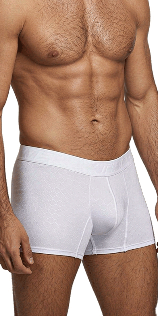 Xtremen 91256 Microfiber Boxer Briefs White